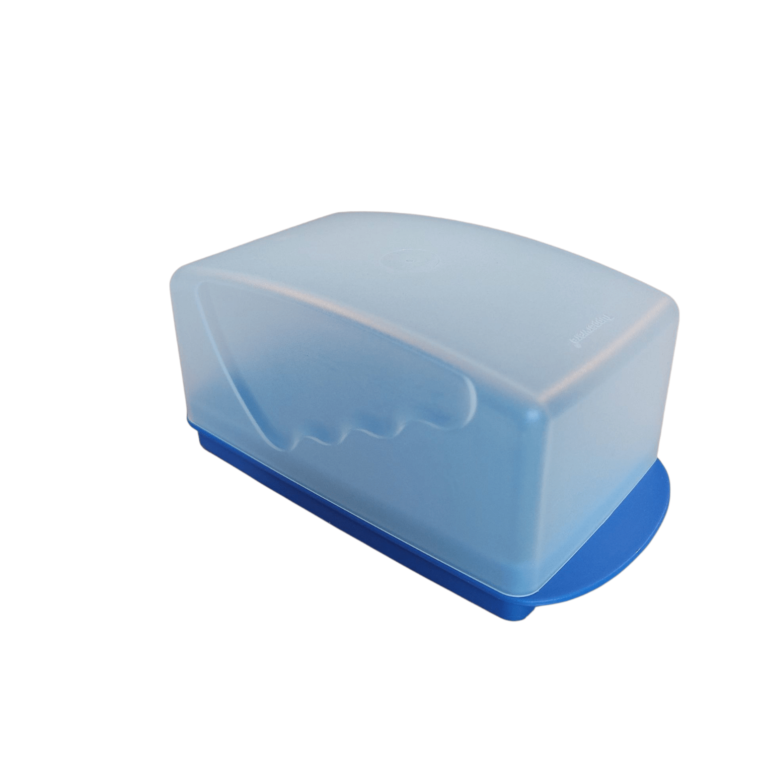Butterdose Junge Welle weiß/blau –
