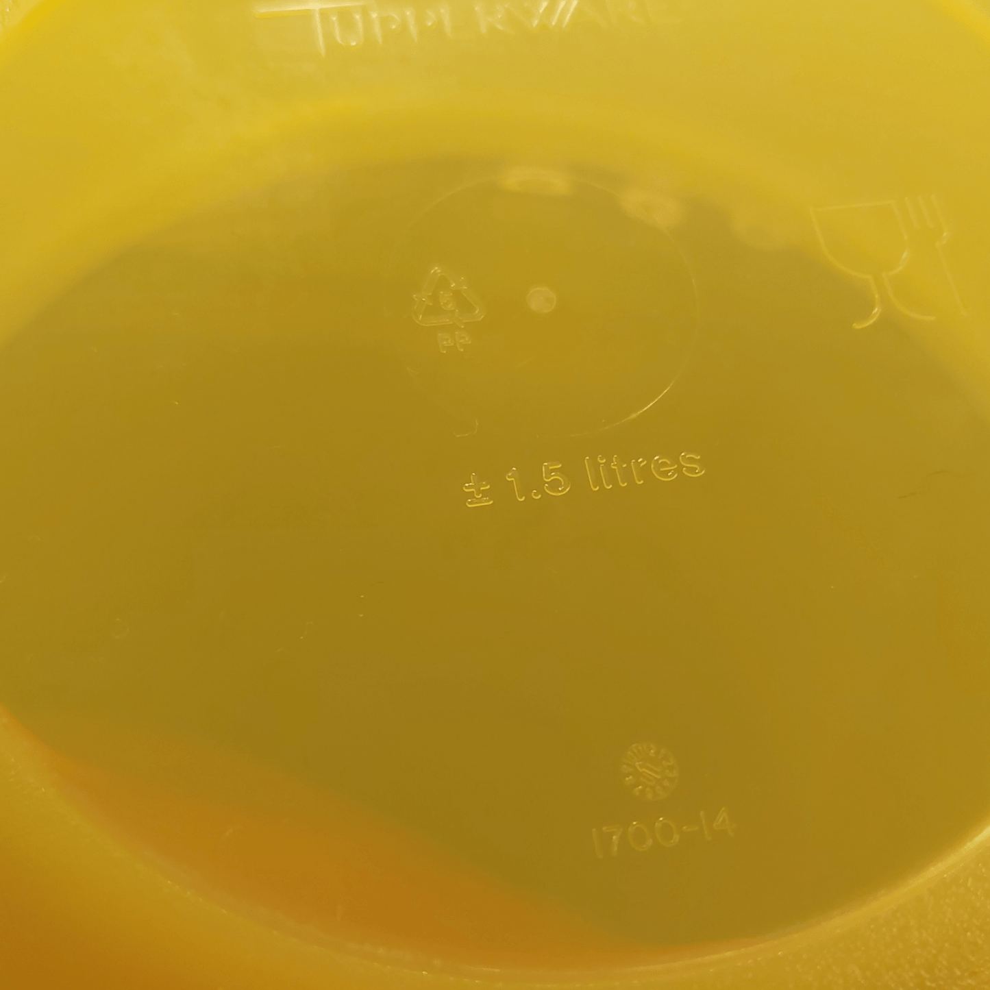 DerTupperonkel.de - Clarissa 1,5 L - gelb -