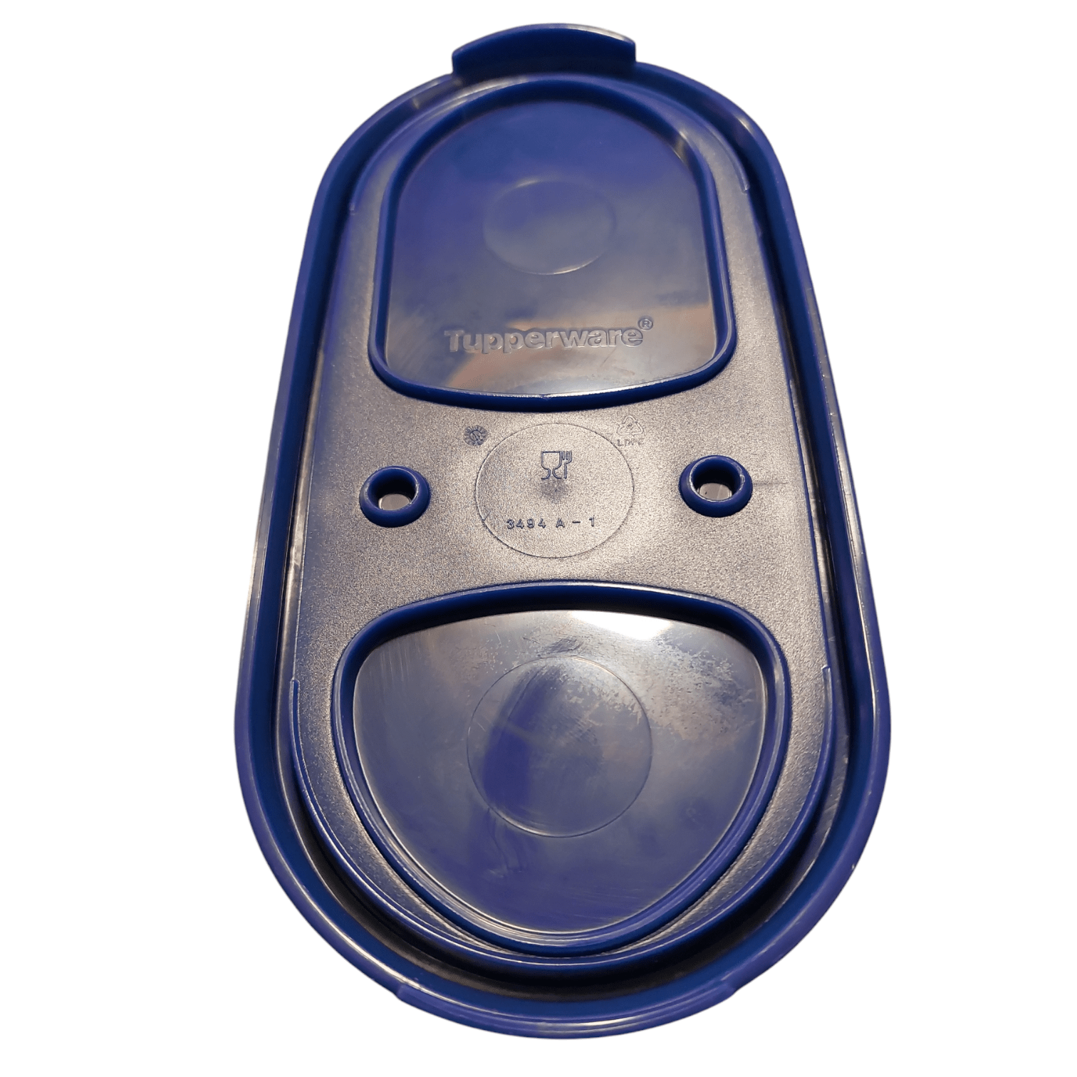 DerTupperonkel.de - Eidgenosse - Deckel mit Schütte (blau) -