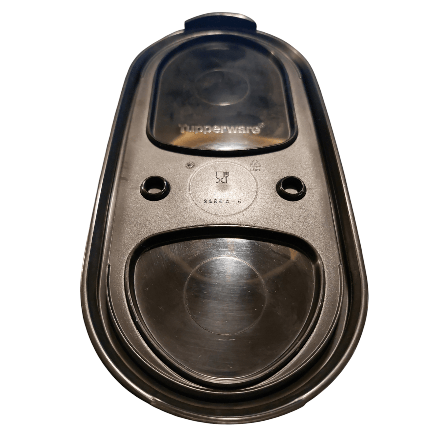 DerTupperonkel.de - Eidgenosse - Deckel mit Schütte (schwarz) -