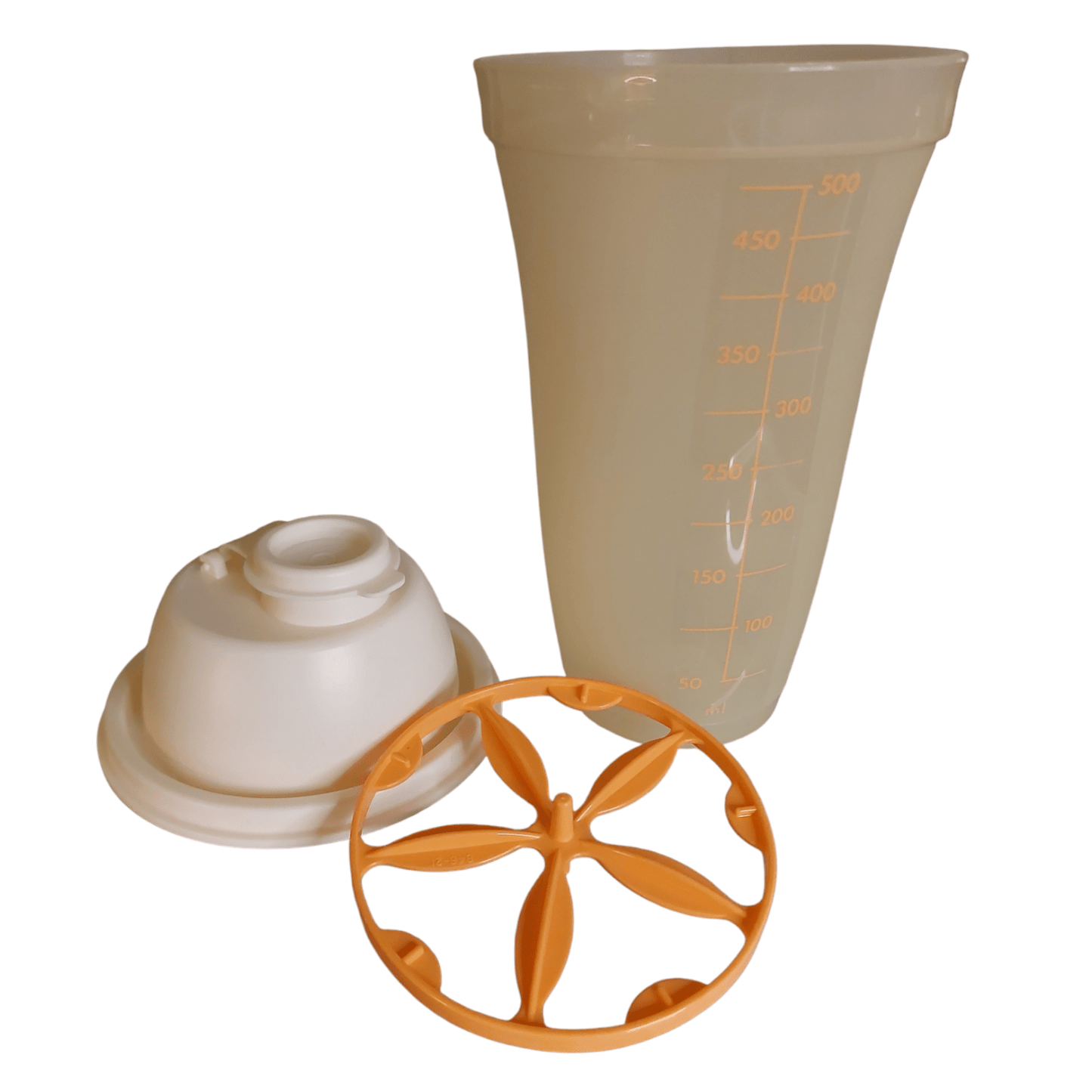 DerTupperonkel.de - MixFix 500 ML - Weiß/Orange -