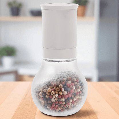 DerTupperonkel.de - Allegra Gewürzmühle - Präsentiert auf Arbeitsplatte