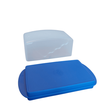 DerTupperonkel.de - Butterdose Junge Welle weiß/blau - 