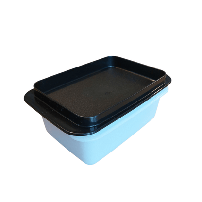 DerTupperonkel.de - Butterdose schwarz/weiß - 