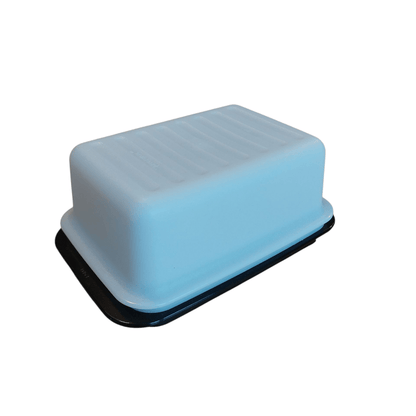 DerTupperonkel.de - Butterdose schwarz/weiß - 