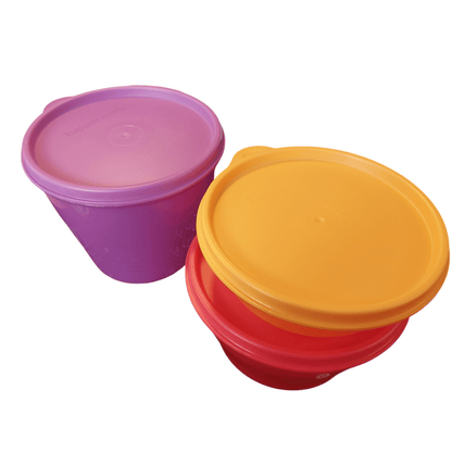 DerTupperonkel.de - Classic - Set - Lila / rot / gelb - 