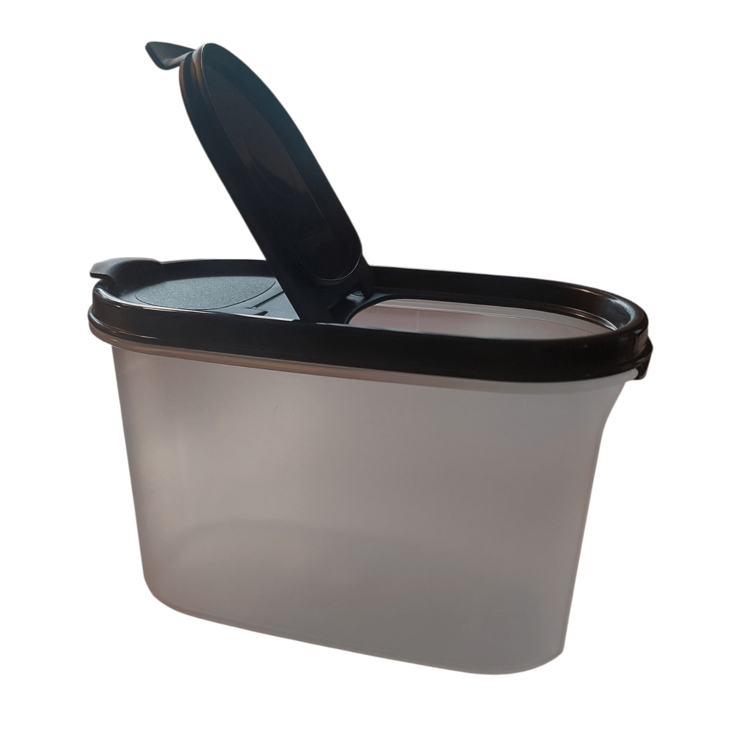 DerTupperonkel.de - Eidgenosse 1,1 L - inklusive Deckel mit Schütten (schwarz) - 