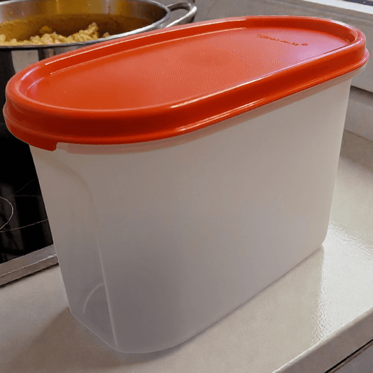 DerTupperonkel.de - Eidgenosse 1,1 L - inklusive geschlossenem Deckel (rot) - 