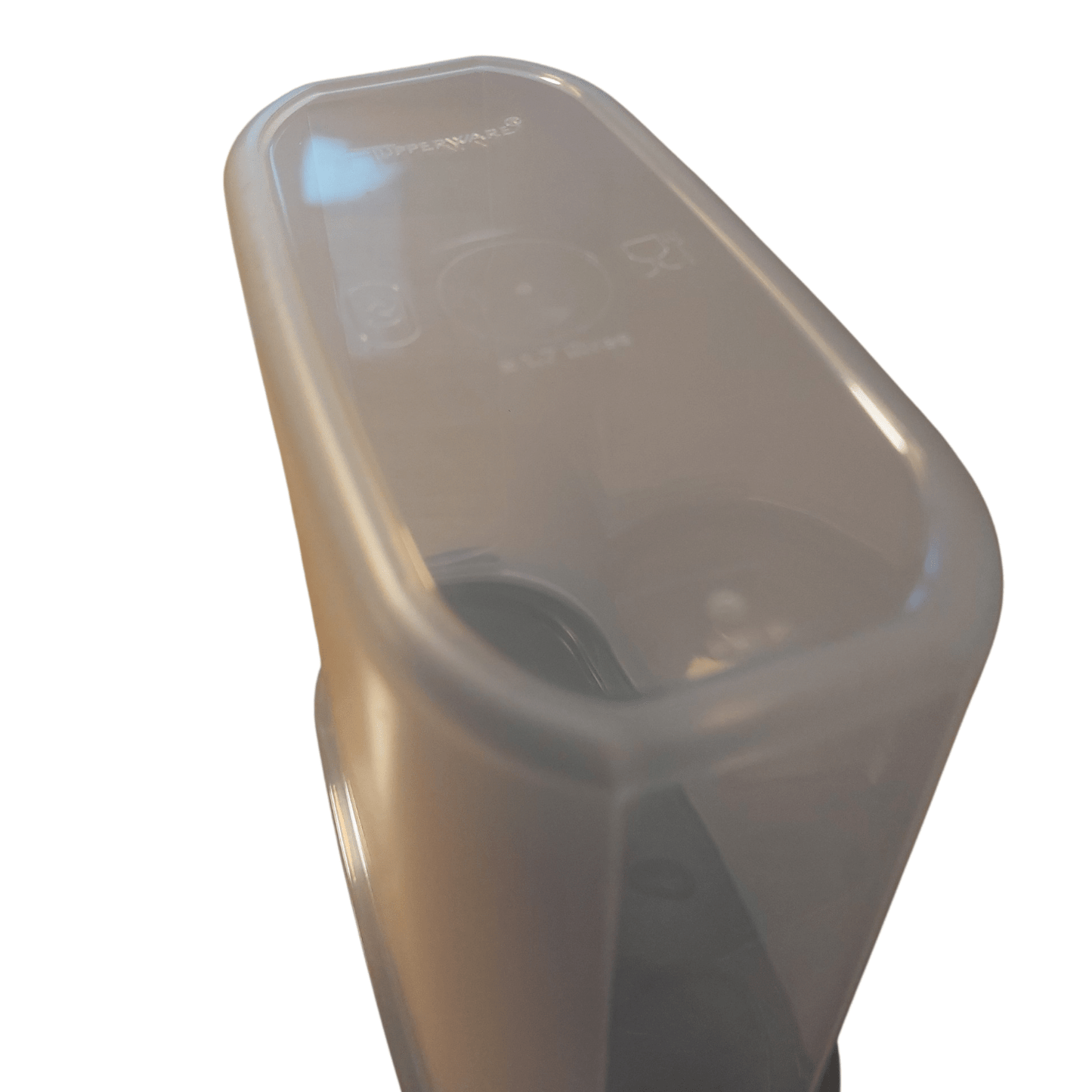 DerTupperonkel.de - Eidgenosse 1,7 L - inklusive Deckel mit Schütten (schwarz) - 