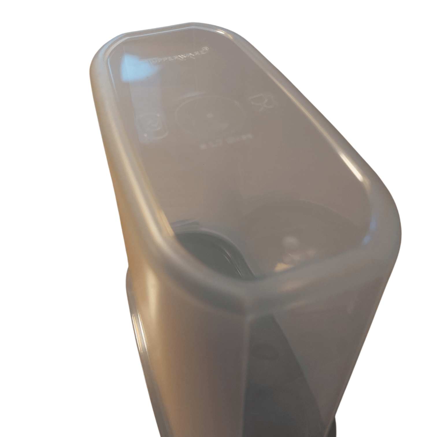 DerTupperonkel.de - Eidgenosse 1,7 L - inklusive Deckel mit Schütten (schwarz) - 