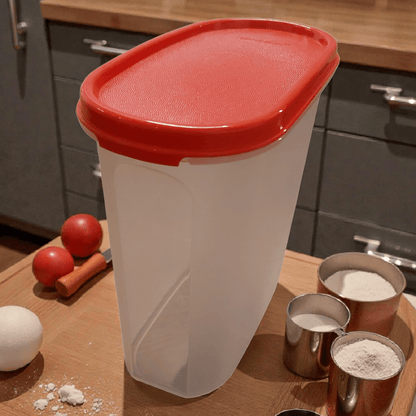 DerTupperonkel.de - Eidgenosse 1,7 L - inklusive geschlossenem Deckel (rot) - 