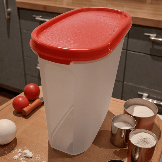 DerTupperonkel.de - Eidgenosse 1,7 L - inklusive geschlossenem Deckel (rot) - 