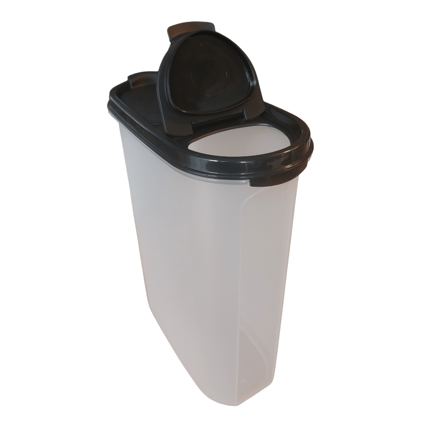 DerTupperonkel.de - Eidgenosse 2,3 L - inklusive Deckel mit Schütten (schwarz) - 