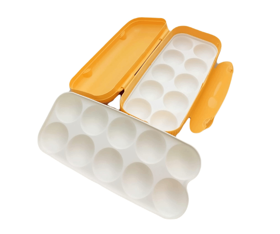 Eierbox Ostern weiß –
