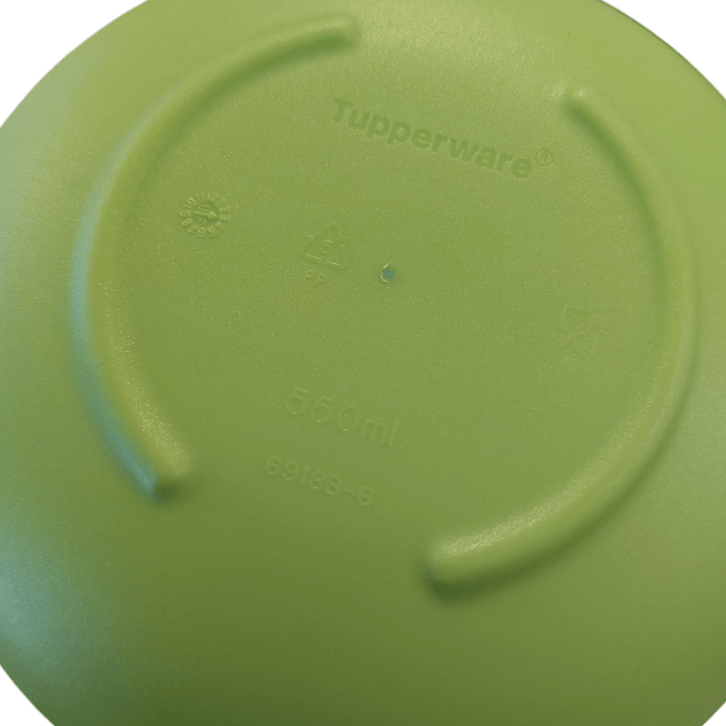 DerTupperonkel.de - Ergonomica 500 ML - grün / weiß - 