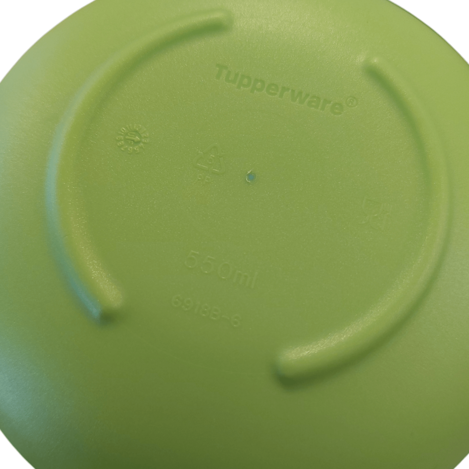 DerTupperonkel.de - Ergonomica 500 ML - grün / weiß - 