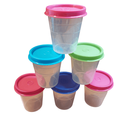 DerTupperonkel.de - Frischebehälter "Wichtel" 6er - Set - 