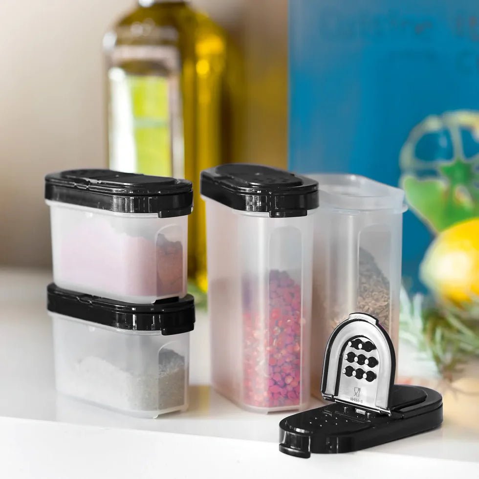 DerTupperonkel.de - Gewürzzwerge 2er - Set - schwarz - 