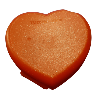 DerTupperonkel.de - Herzdose - rot glitzernd - 