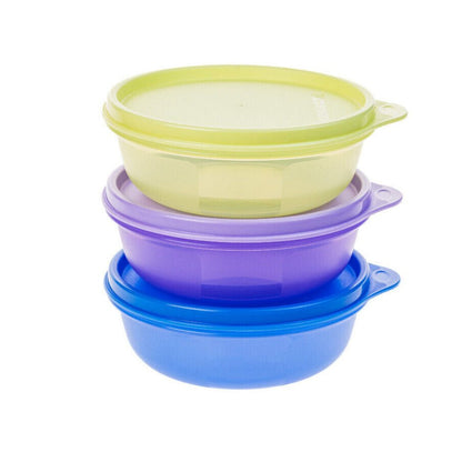 DerTupperonkel.de - Kleine Hitparade 300 ML 3er - Set (blau / lila / gelb) - 