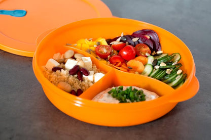 DerTupperonkel.de - MicroTup Menüteller - orange - 