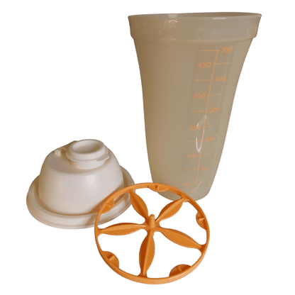 DerTupperonkel.de - MixFix 500 ML - Weiß/Orange - 