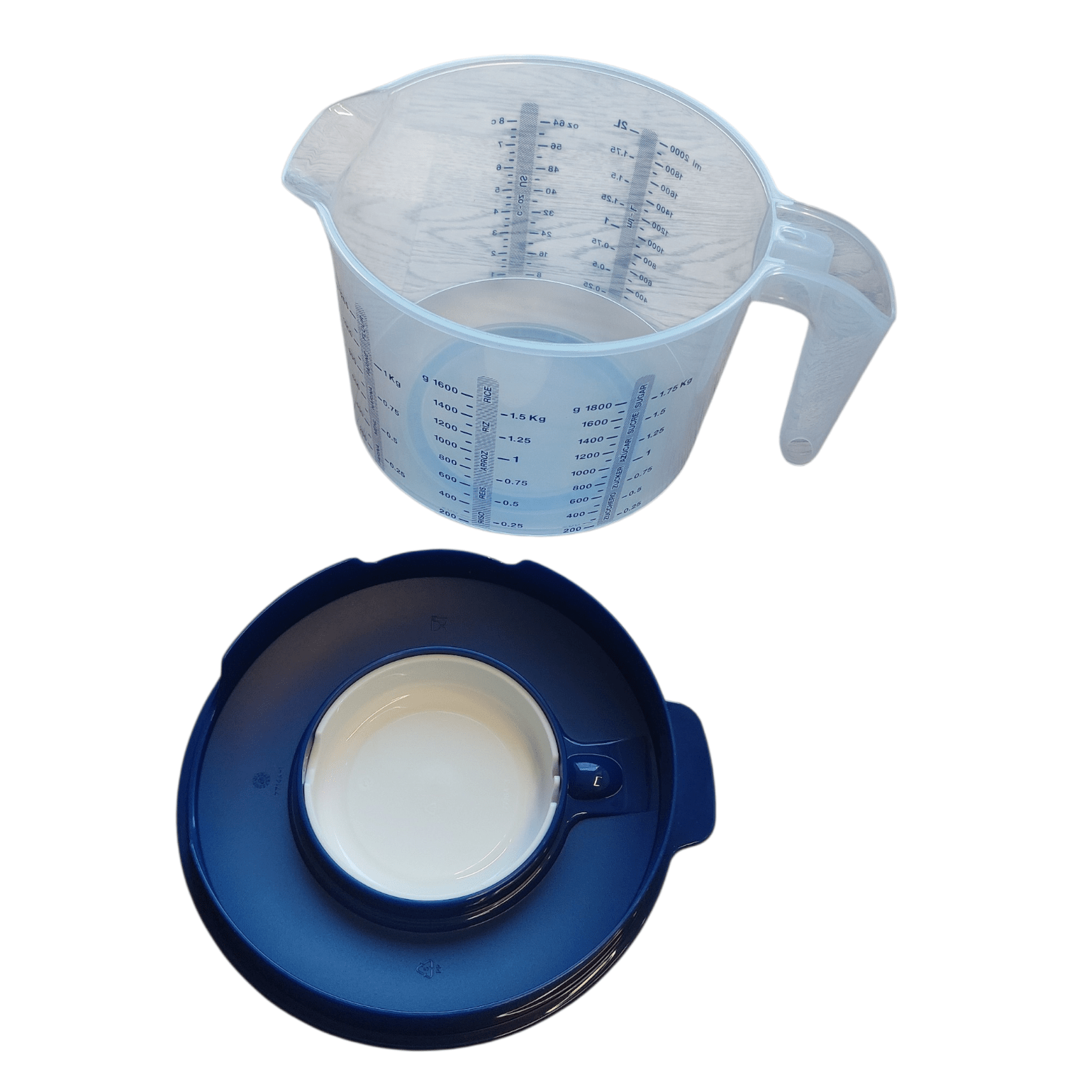 DerTupperonkel.de - Rühr - Mix 2,0 L / Candy - dunkelblau - 