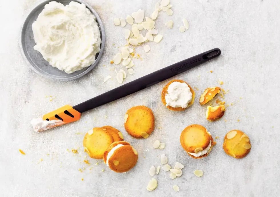 DerTupperonkel.de - Top Schaber schmal orange/schwarz - 