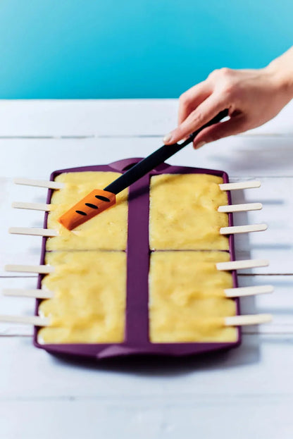 DerTupperonkel.de - Top Schaber schmal orange/schwarz - 