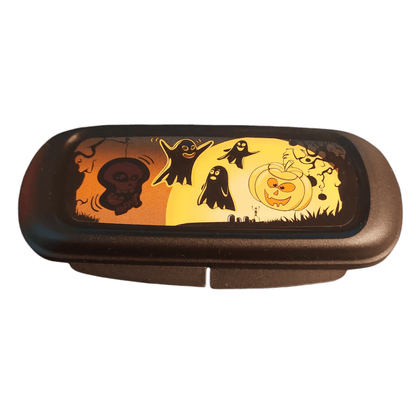 DerTupperonkel.de - Tupperware Snackbox "Halloween" - schwarz - 